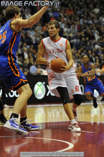 2010-10-03 Armani Jeans Milano-New York Knicks 1265 Stefano Mancinelli.jpg